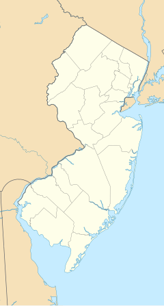 Сиџ Мајл Ран на карти New Jersey