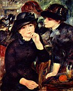Renoir, Niñas en negro