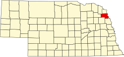 Koartn vo Thurston County innahoib vo Nebraska