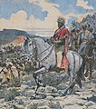 Image 6Ethiopian king Menelik II at the Battle of Adwa in 1896 (from History of Africa)