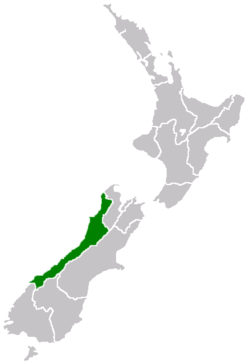 نیوزی لینڈ کے اندر مقام