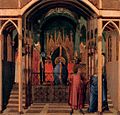 Opere di san Nicola (Elezione a vescovo), dalla chiesa di San Procolo di Firenze (circa 1332), Galleria degli Uffizi, Firenze