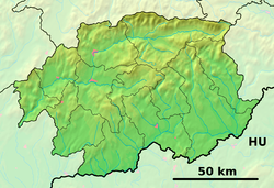 Močiar is located in Banská Bystrica Region