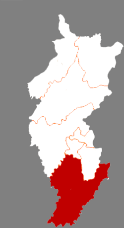 Location of Ji'an