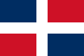 Handelsflagge der Dominikanischen Republik