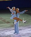 Ludmiła Biełousowa i Oleg Protopopow podczas występu w ramach „Wieczoru mistrzów” (ang. „An Evening with Champions”), Cambridge w stanie Massachusetts, 13 października 2007
