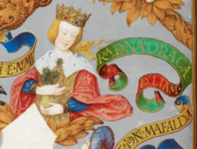 Портрет Урраки «Генеалогія королів Португалії», 1530—1534