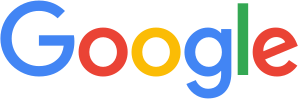 Logo von Google. Ein großes blaues „G“ am Anfang, ein kleines rotes „o“, ein kleines gelbes „o“, ein kleines blaues „g“, ein kleines grünes „l“ und ein kleines rotes „e“ auf weißem Grund.