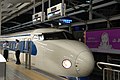 Image 53The Japanese 0 Series Shinkansen pioneered high speed rail service. (from Train)