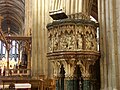 Púlpito, Catedral de Worcester (1873 a 1874)