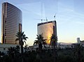 Pemandangan setiap menara dari Las Vegas Monorail