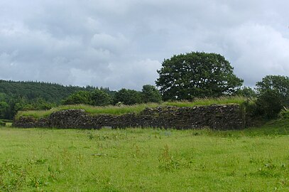 Remains of the North wall