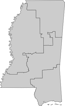4.º distrito ubicada en Misisipi