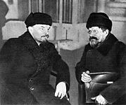 Lenin e Kalinin em 1920.