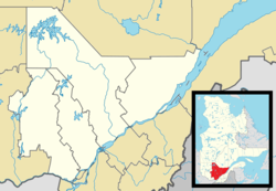 Notre-Dame-de-Lourdes is located in Central Quebec