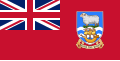 العلم التجاري لجزر فوكلاند.