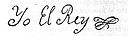 Assinatura de Fernando VI