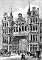London's Leadenhall market (exterior), 1881