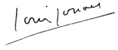 signature de Louis Jouvet