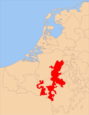 Principatul Liege în jurul anilor 1350