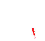 State map highlighting Jefferson Parish