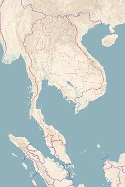 แผนที่แสดงอาณาเขตของอาณาจักรรัตนโกสินทร์ พ.ศ. 2348 (รวมดินแดนของเจ้าประเทศราช)