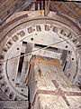 Image 47Windshaft, brake wheel, and brake blocks in smock mill d'Admiraal in Amsterdam (from Windmill)