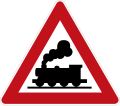 Zeichen 151: Unbeschrankter Bahnübergang (BRD, 1971–1992)