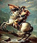 Napoleão cruzando os Alpes