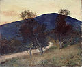 Der Blaue Berg, 1910, Öl auf Leinwand, 79 × 96 cm