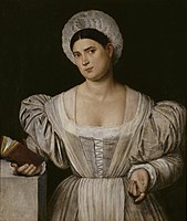 Бернардіно Лічініо. «Шляхетна пані », до 1530
