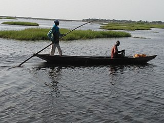 Kalastajat Gbakpodjissa.