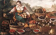 The Fruit Seller by Vincenzo Campi, c. 1580