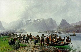 Sinclairs landing i Romsdal (Sinclair's landing. 1876 - see George Sinclair (mercenary))