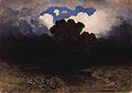 Weagen en wolken, 1882