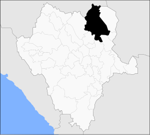 Municipality o Mapimí in Durango
