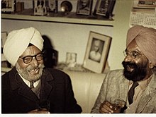 Mohan Singh (left), Sant Singh Sekhon(right)