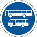 Buses and midi-buses only