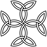 A Carolingian cross