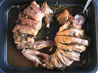 Abbacchio is an Italian preparation of lamb.