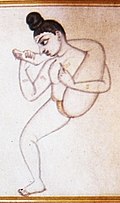 Pose labelled Trivikramasana in the 19th century Sritattvanidhi