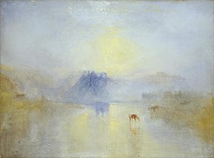 Norham Castle, Sunrise, c. 1845, oil on canvas, Tate Britain