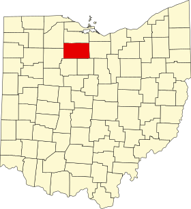 Localisation de Comté de Seneca(Seneca County)