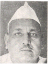 Photographic portrait of Binodanand Jha