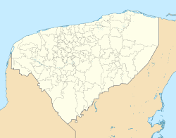 Sisal is located in Yucatán (state)