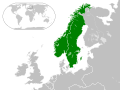 Image 15Map of Sweden–Norway (from History of Norway)