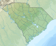 Cooper River (South Carolina) is located in South Carolina