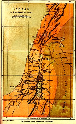 Mapa de Canaan