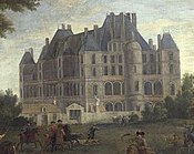 The Château de Madrid in the Bois de Boulogne, built in 1526 by Francis I of France. It was demolished after the French Revolution.