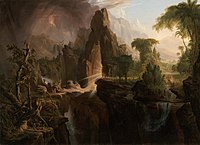 Thomas Cole, Expulsion from the Garden of Eden (Cole), 1828. Museum of Fine Arts, Boston